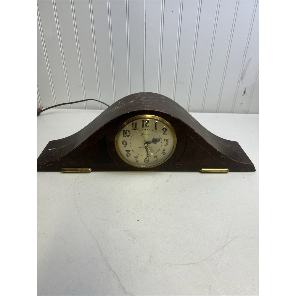 Sessions Westminster Chime Clock Electric Mantle Clock Model 2C